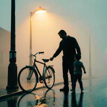 《父亲的自行车》