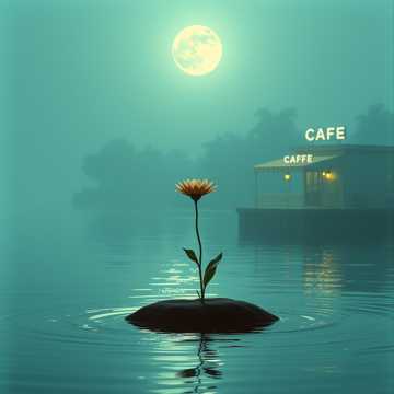 爱河在月光里干涸