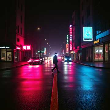 碎拍霓虹路