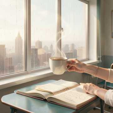 雨滴与热茶的夏天