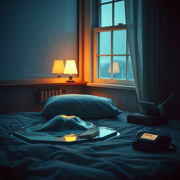 湿的枕边摊成海