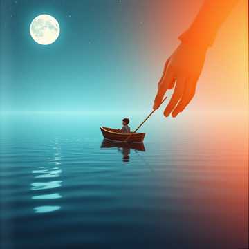 爸爸舟上的星光