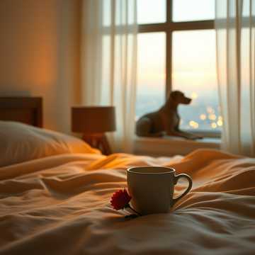 晾了一夜的咖啡