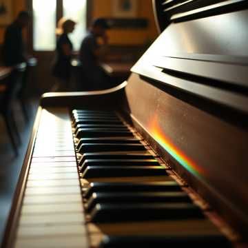 琴键上落灰的晴空