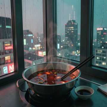 深夜火锅