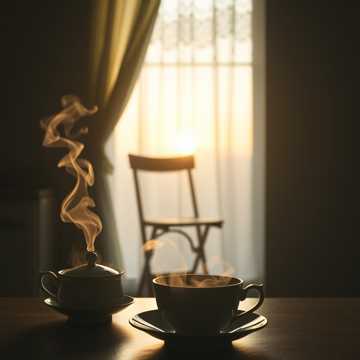 晨光里的悄悄话