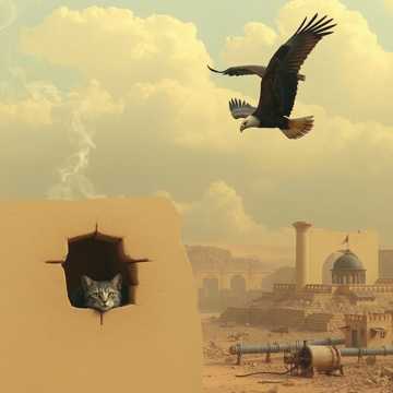 战火里的波斯猫