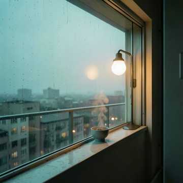 听雨敲窗的出租屋