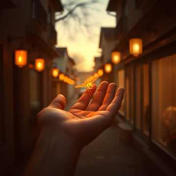 手心里的萤火虫