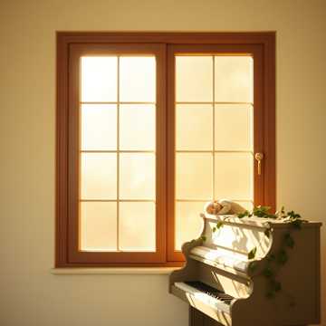 妈妈的笑颜晴天