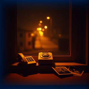 无人接听的听筒