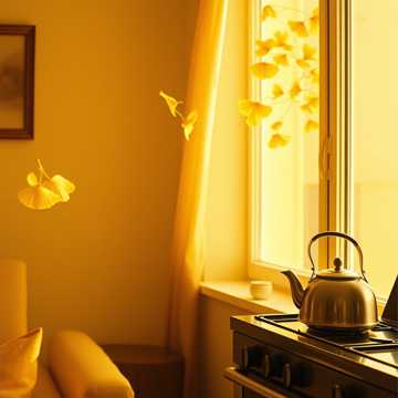 银杏叶缝的电影票