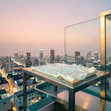 十年白袍城市灯