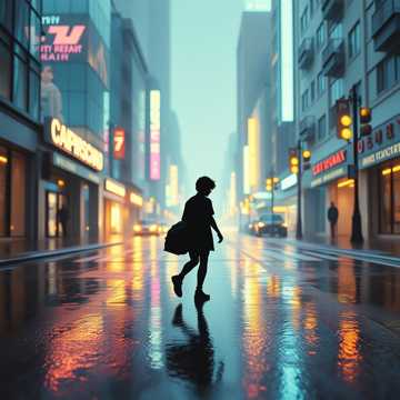 自己一个看世界