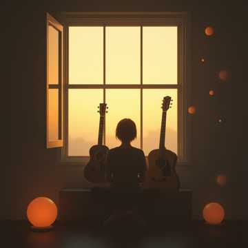 夕风尽头的一人暮色