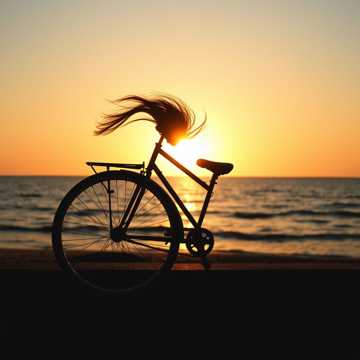 单车与海