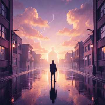 盛夏晚霞的伤疤