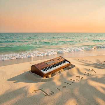 海风碎浪键盘梦