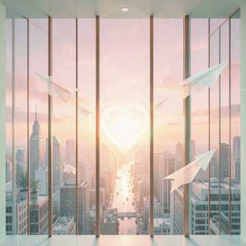 把温柔折成纸飞机