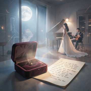 月光陪衬的成全