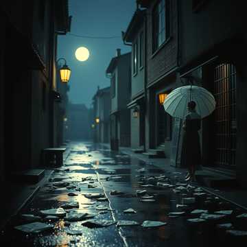 烟雨碎瓷