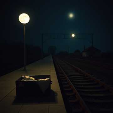 铁轨睡了笛声醒