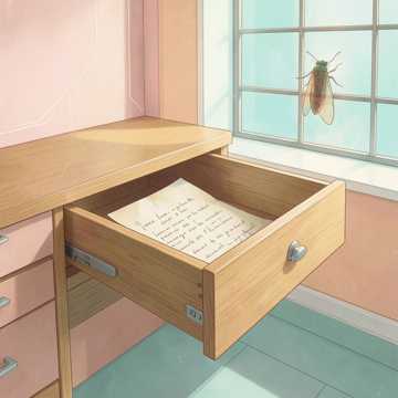 抽屉里那封蝉鸣