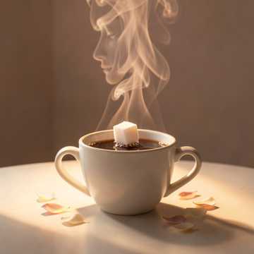 糖溶进咖啡的第八秒