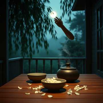 轻抚耳畔的月光