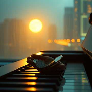 收入了那枚硬币的重量