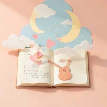 糖纸上的棉花云