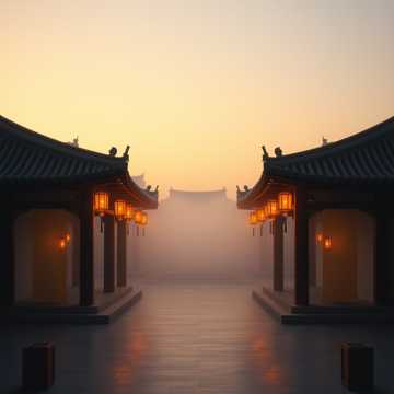 纯音乐古风晚风