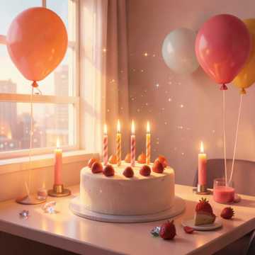 烛光里的三许愿