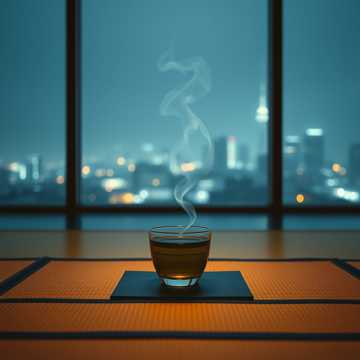 隔万座星辰的空茶杯