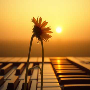 向日葵的低语时光