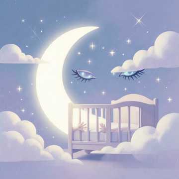 星星躲在你睫毛里