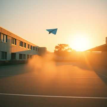 纸飞机逃学记