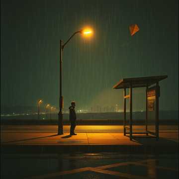 末班车灯光熄灭后