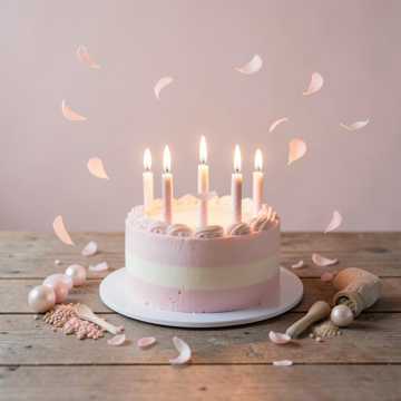 生日的微风蛋糕