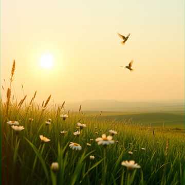 太阳公公对我笑