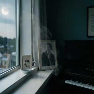 窗台那杯冷咖啡