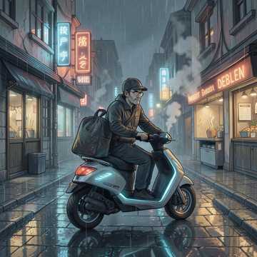 长安外卖员（加急不包邮）