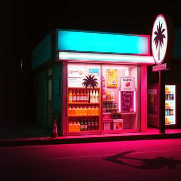 便利店椰子香气