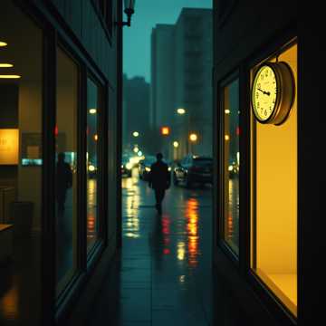 满城只剩自己的倒影