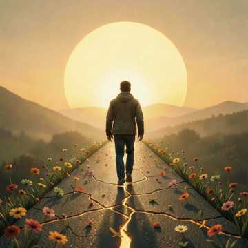 沥青路上写战书