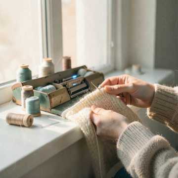 缝补皱纹的针线