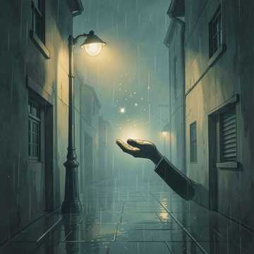 两手空空撑到晴