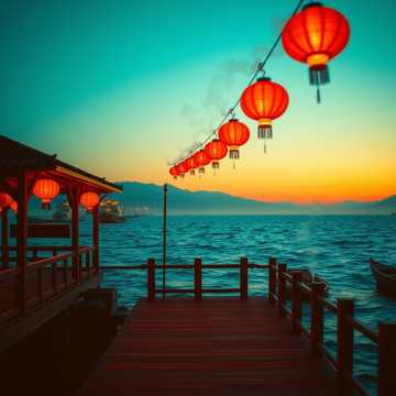 风生水起旺旺来