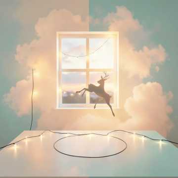 欢快的小鹿乱撞