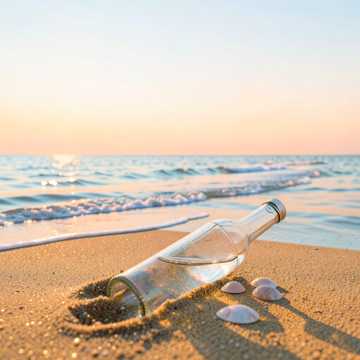 贝壳瓶里的夏天